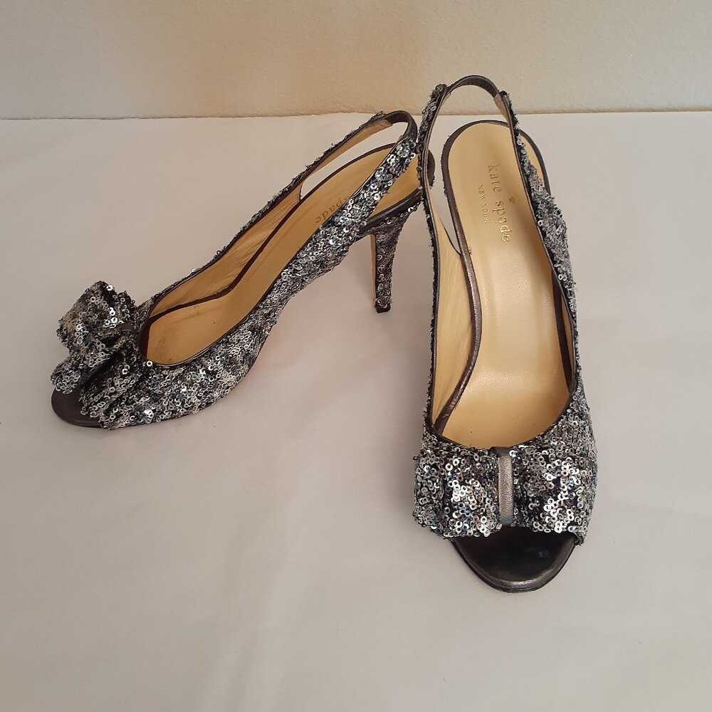 Kate Spade Shoes Sequin  Heels